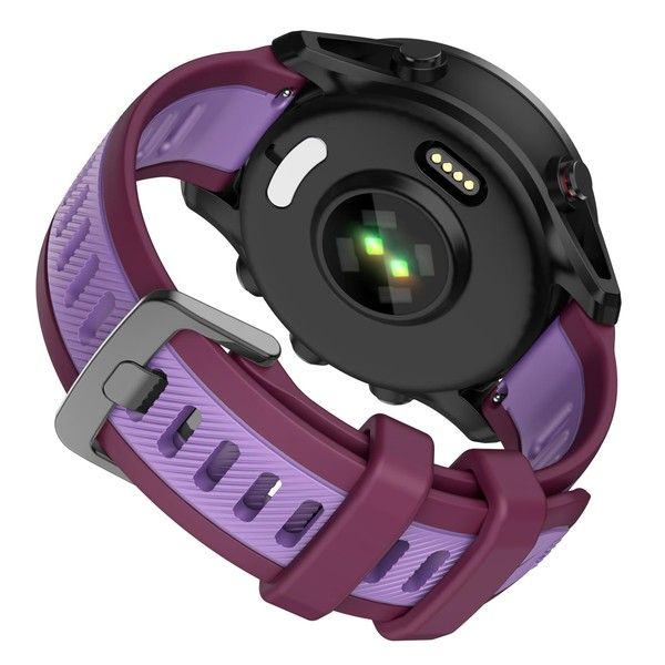 ISABAKE Watch Band for Garmin Forerunner 265/Forerunner 255/Vivoactive 4/Venu 2,
