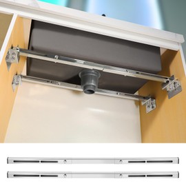 Horizontal Undermount Sink Brackets，Adjustable Stainless Steel Undermount Sink Supports for Heavy Duty Under Mount Kitchen Sink (28-39.4 inches（71-100cm）)