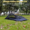 Tent Ground Cloth for Backpacking Tent 1 Person Ultralight Aluminum