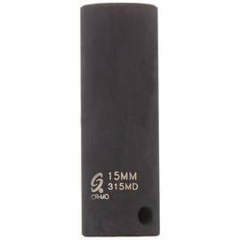 Sunex 315md 3/8-Inch Drive 15-Mm Deep Impact Socket