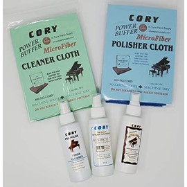 Cory Complete Piano Finish Cleaning and Care Kit - for Satin Finish Pianos