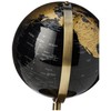 SC Gifts Lesser & Pavey Black and Gold Rotating World