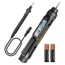 ANENG A3005 テスター、ペン型 マルチメーター、4000カウント テスター、非接触電圧検知機能、デジタル 測定 AC/DC電圧 、抵抗、ダイオード、導通、連続性、静電容量、周波数、ohm、ライブワイヤー、ダイオードテスト