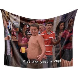 Gibby What are You, A Cop Tapestry, Funny Meme Tapestry, Aesthetic Wall Hanging Tapestries for College Dorm Room Home Decoration - Size: 68x80