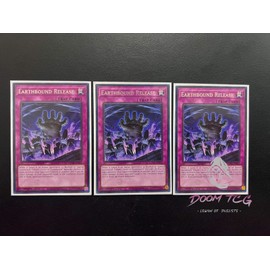Yugioh! Earthbound Release MZMI-EN022 (R) 1st Ed 3x