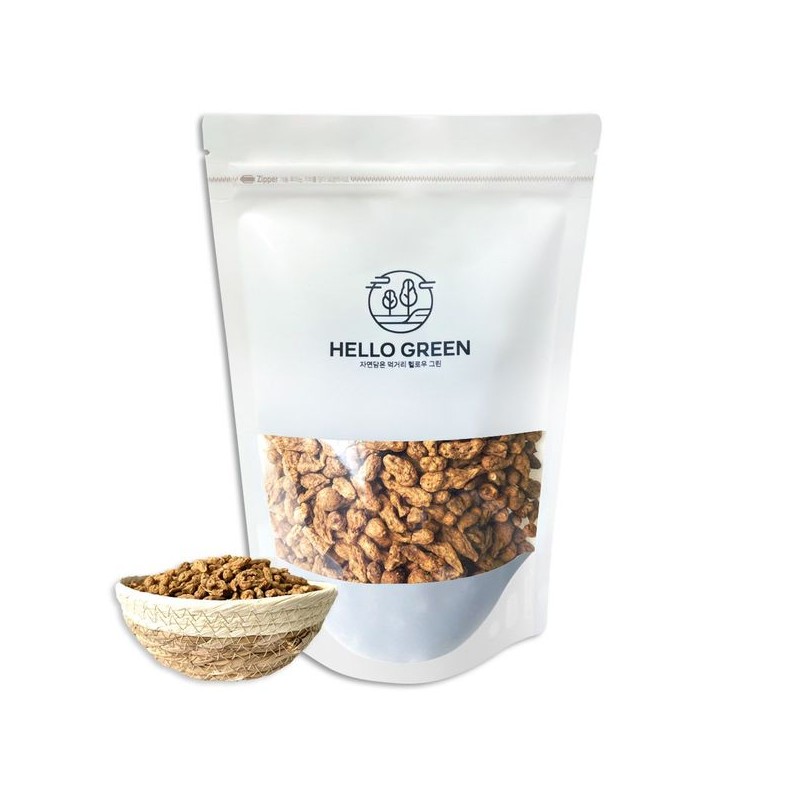 헬로우그린 국내산 볶은 맥문동 150g(팩) Hello Green Domestic Roasted Mugeunghwa