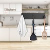 Bstansion Key Holder for Wall, Self Adhesive Stainless Steel Key