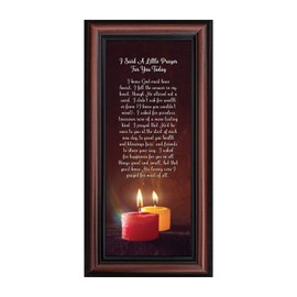 Crossroads Home Décor I Said A Prayer For You Today Plaque, Encouraging and Comforting Christian Gift For Friends, 7321W