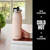 S'well Recycled Stainless Steel Explorer with Flip Straw Lid and