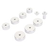 7Pcs Bezel Case Press Die Professional Aluminium Alloy Round Watch