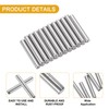 sourcing map 25 Pcs 3mm x 20mm Shelf Pins, Shelf