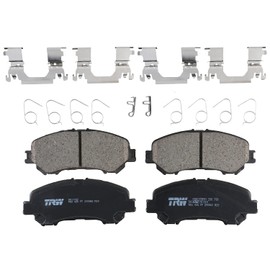 TRW Pro TRC1737 Disc Brake Pad Set For Nissan Rogue 2014-2019, Front, And Other Applications