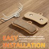 JFG RACING Front or Rear Brake Pads for Electric Dirt
