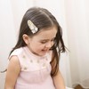 JCLIFE Handmade Glitter Star Snap Hair Clips for Girls Set