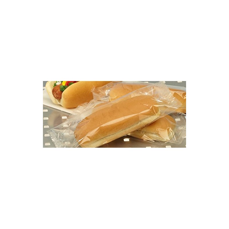 Gonnella Baking Company Individually Wrapped Plain Hot Dog Bun, 1.5