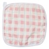 HonestBaby 3-Piece Organic Cotton Hooded Towel & Washcloth Set, Peach