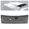 KUAFU Cowl Vent Grille Compatible with 1983-1993 Ford Mustang Replacement