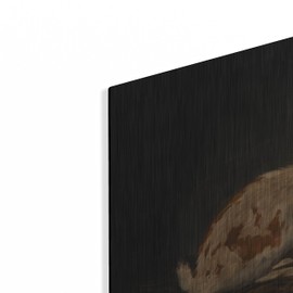 Luxe Metal Art 'Resting Bunny Rabbit 9' by Marian Parsons Metal Wall Art, 16" x 12"