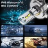 mootogen M7 H4 9003 LED Fog Light Bulbs 32000LM 60000Hrs