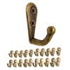 FUXXER® - antique coat hook, towel hook, cast iron brass