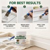 Mollor White Wood Paint, 32 OZ Fast Dry Low Odor