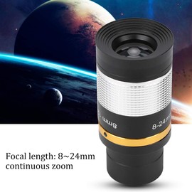 Telescope Eyepiece Professional 8-24mm Zoom Eyepiece Optic Telescope Lens for Star Watching Astronomical Use