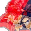 FAIRYGATE Schal Blau Damen Tuch für Damen Mädchen Uni Elegantes