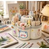 Rotating Pen Holder Organizer for Desk – 360° Storage Design