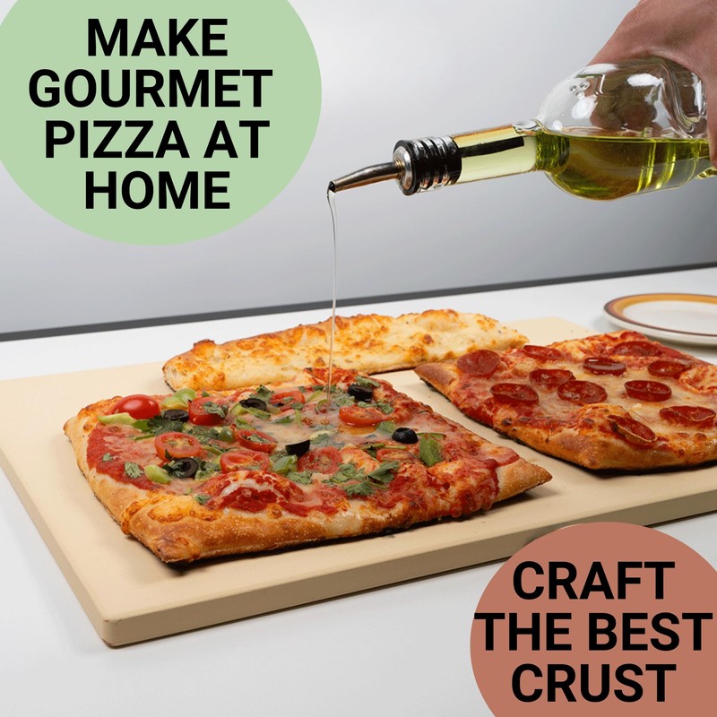 Large Pizza Stone for Oven 20 inch - Pizza Stone