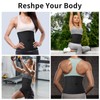 Lisacool Waist Trainer for Women Stomach Bandage Wrap Waist Band
