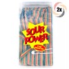Sour Power 2x Tubs Sour Power Quattro Assorted Candy Belts | 144 Belts Per Tub | 2.5lbs