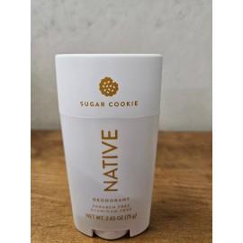 Native Deodorant Antiperspirant 2.65oz Paraben / Aluminum Free  Holiday Scents - Sugar Cookie