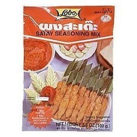 Lobo Brand Thai Satay Mix (Peanut Sauce) 3.5oz Each