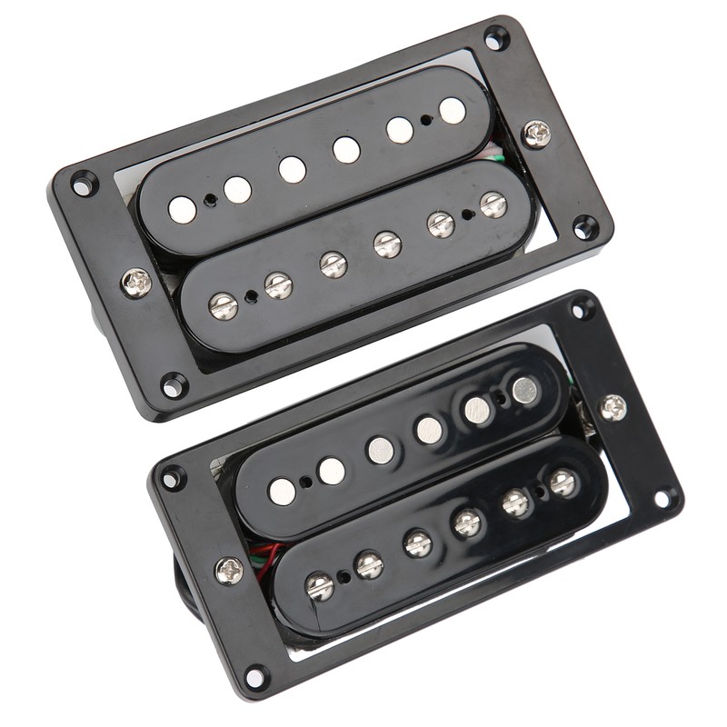 2Pcs Pickup Set Alnico 5 for Guitar Bridge Durable Musical