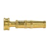 Heavy-Duty Brass Hose Nozzle, Adjustable Twist Hose Nozzle, Jet Sweeper