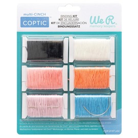 We R Memory Keepers Cinch Coptic Binding Kit 6pcs - Thread & Needles