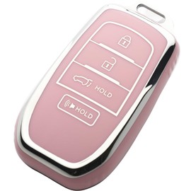 Tautrophen Key Fob Cover Fit for Toyota Camry Mirai 2025 Crown Corolla Grand Highlander Tundra Venza Sequoia