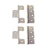QCAA Flag Three Leaf 3-1/2" Bifold Shutter Hinge for Non-Mortise