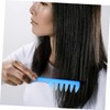 SAFIGLE Hairdressing Comb Wide Tooth Shark Comb Professional Styling Tool