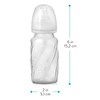 Evenflo Feeding Glass Premium Proflo Vented Plus Bottles for Baby,