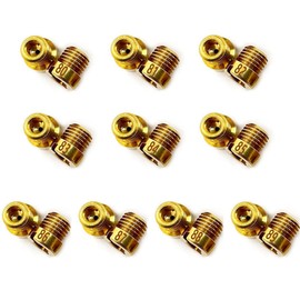 For Holley Carburetor 1/4-32 Gas Main JETS ASSORTMENT KIT The aperture size is:80 81 82 83 84 85 86 87 88 89,10 sets in total, 2 pcs per size,Thread size: 1/4"-32