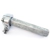 British Style Single Pull Motorcycle Throttle Assembly Tube - Chrome