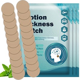 Anti - Dizziness Patch 36 PCS, Relieve Dizziness, Refreshing Patch Anti Nausea Patches, Suitable for Those Traveling by Car, Ship Or Plane