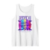 Olivia Newton-John Xanadu Roller Rink Rainbow Logo Tank Top