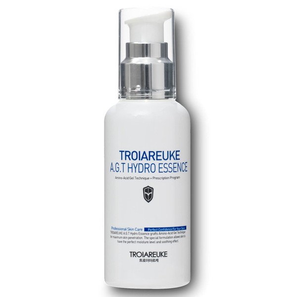TROIAREUKE AGT Hydro Essence, Hydrating Gel For Face, Anti-Aging Treatment Serum Packed With Antioxidants and Vitamins From Fermented Aloe, Mushroom Extract, Pine Tree Leaf Extract, Korean Skin Care