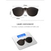 Gafas de sol polarizadas con clip, antirreflectante, protección UV400, lente
