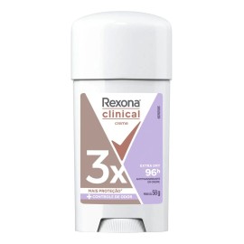 Desodorante Femenino Clinical Extra Dry En Crema Con 58g Rexona