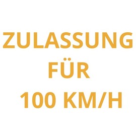 Approval for 100 km/h car trailer, TÜV certification required