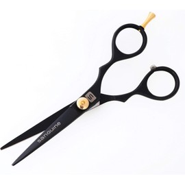 Sanguine 5 Inch Japanese Beard And Mustache Scissors With Presentation Case Black