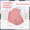 2 Pieces Toe Guards Roller Skate Toe Caps Artificial Leather